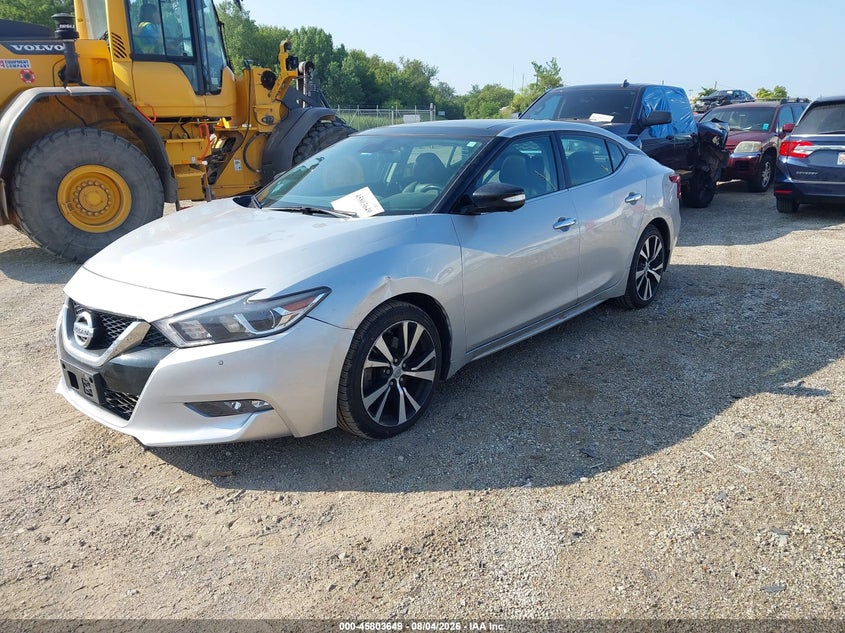 Vin: 1n4aa6ap8jc399861, lot: 46302480, nissan maxima 3.5 platinum 20182