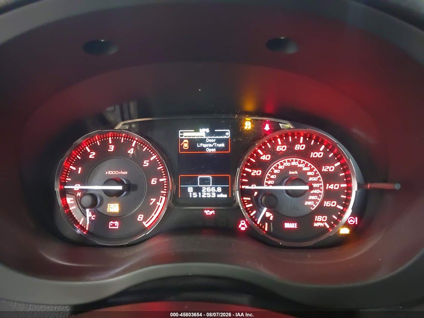 2015 SUBARU WRX auction photo 7