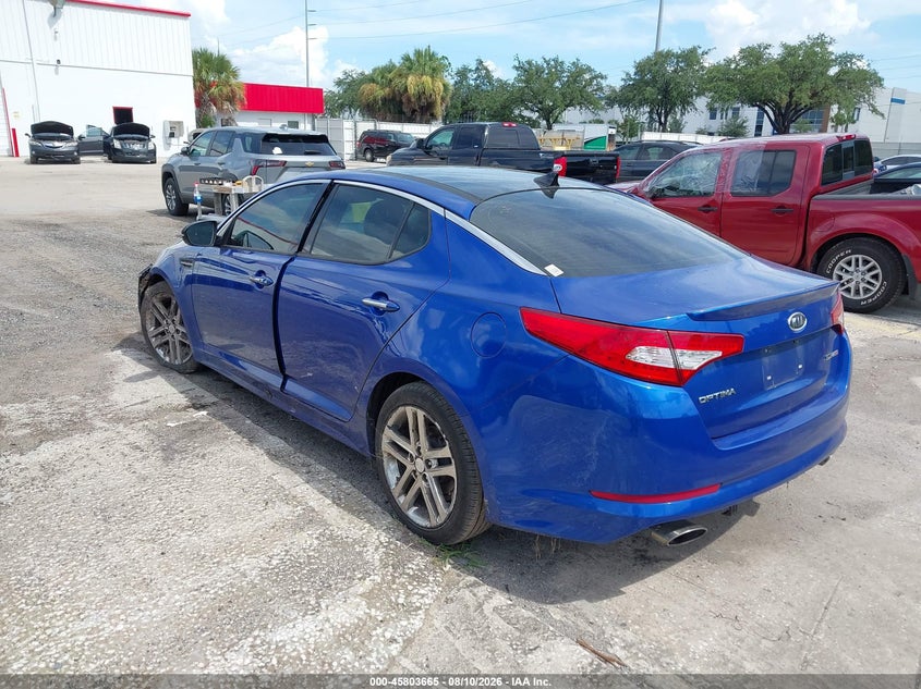 2012 KIA OPTIMA auction photo 3