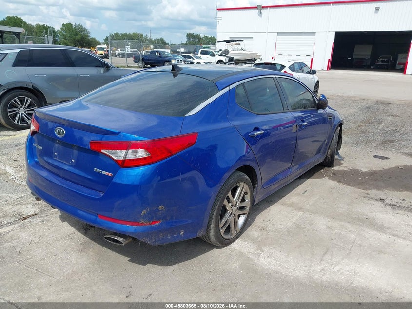 2012 KIA OPTIMA auction photo 4