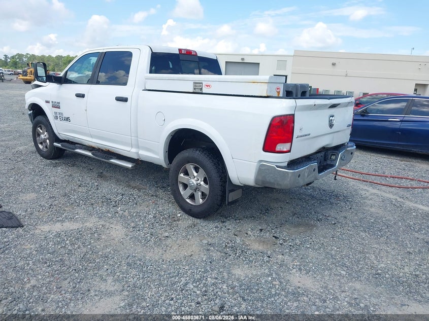 Vin: 3c6tr5dt6fg645543, lot: 46302502, ram 2500 slt 20153