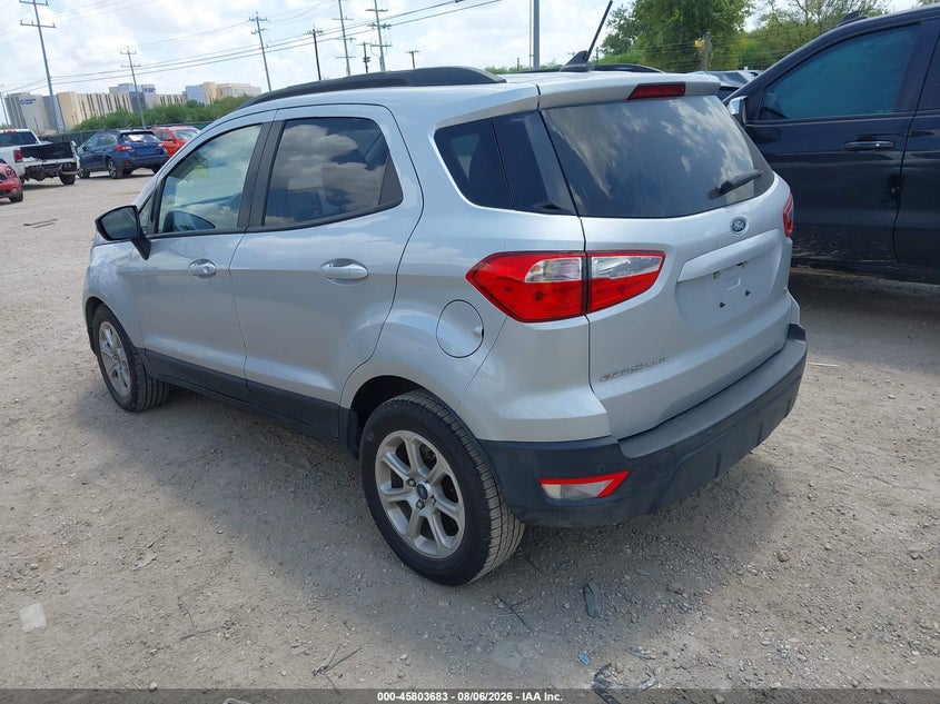 Vin: maj3s2ge2mc407073, lot: 46302514, ford ecosport se 20213