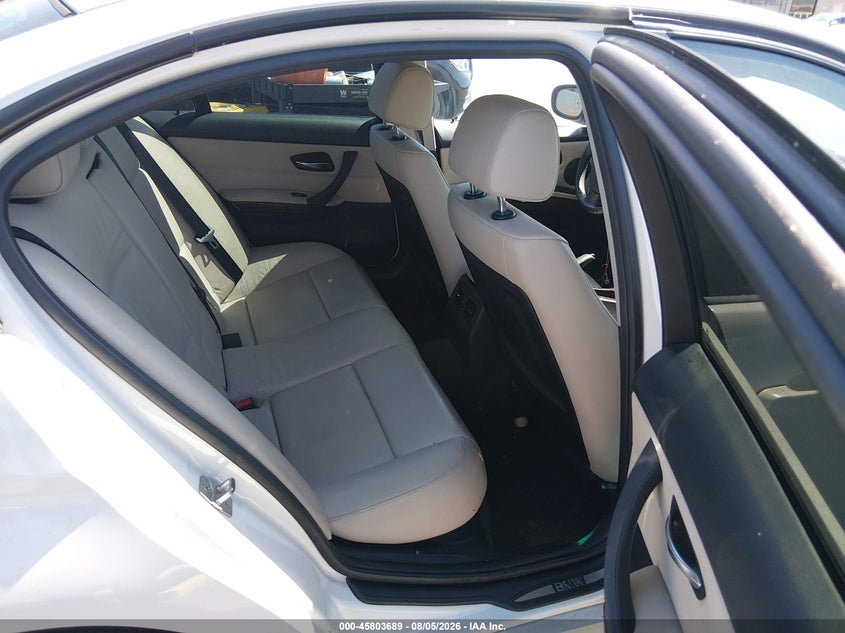 BMW 328I 2011 VIN WBAPH5C58BA448699