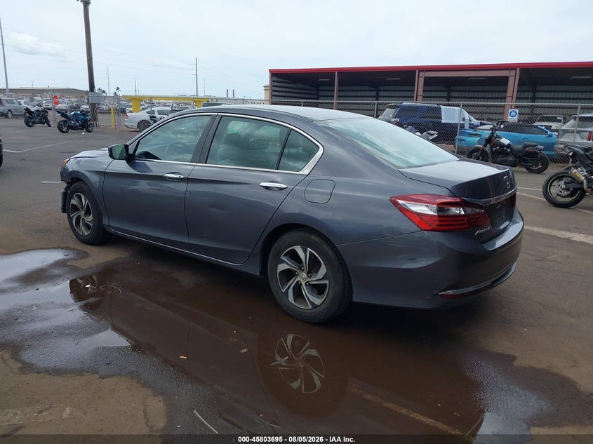 Vin: 1hgcr2f33ha052858, lot: 46302526, honda accord lx 20173