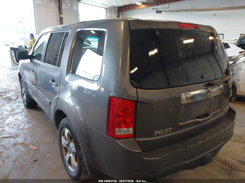 Vin: 5fnyf4h41fb054661, lot: 46302531, honda pilot ex 20153