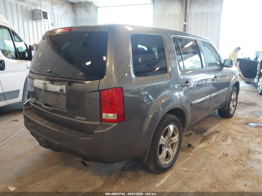 Vin: 5fnyf4h41fb054661, lot: 46302531, honda pilot ex 20154