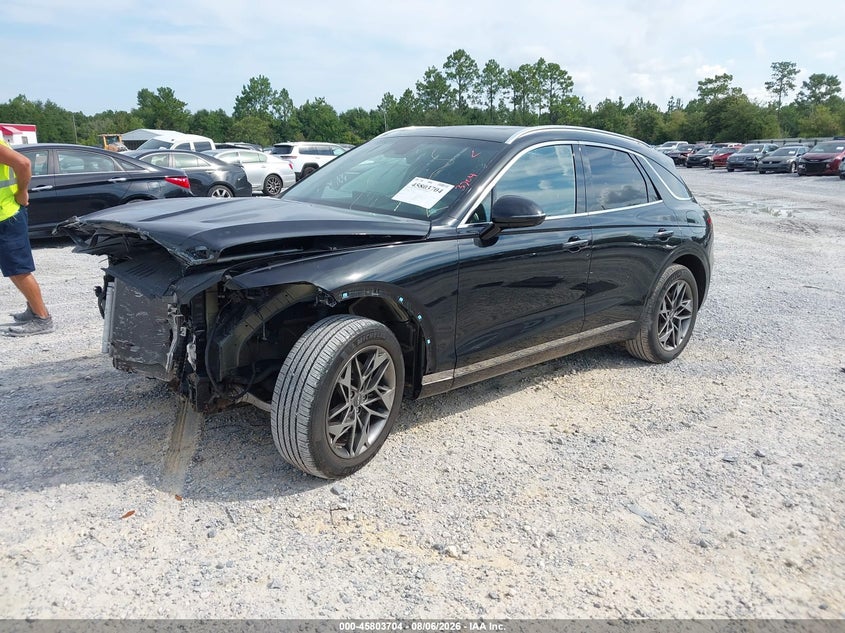 Vin: kmumadtb8nu060642, lot: 46302535, genesis gv70 2.5t awd 20222