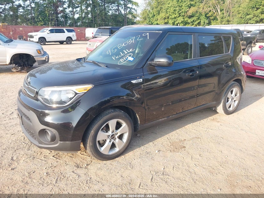 Vin: kndjn2a28j7907072, lot: 46302563, kia soul 20182