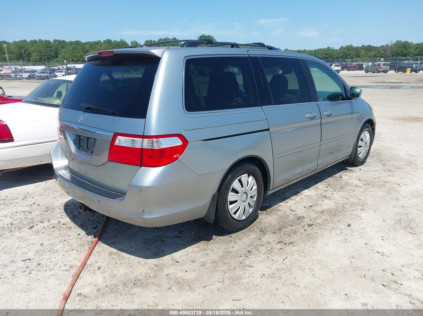 HONDA ODYSSEY 2007 VIN 5FNRL38827B063686