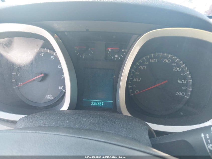 CHEVROLET EQUINOX 2011 VIN 2CNALDEC7B6344145