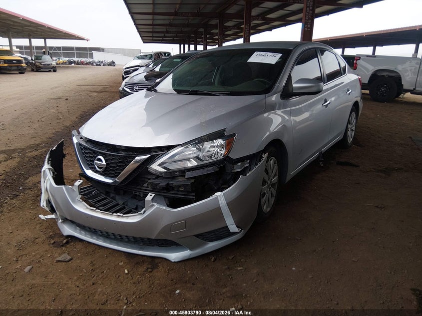Vin: 3n1ab7ap0gy249002, lot: 46302636, nissan sentra fe+ s/s/sl/sr/sv 20162