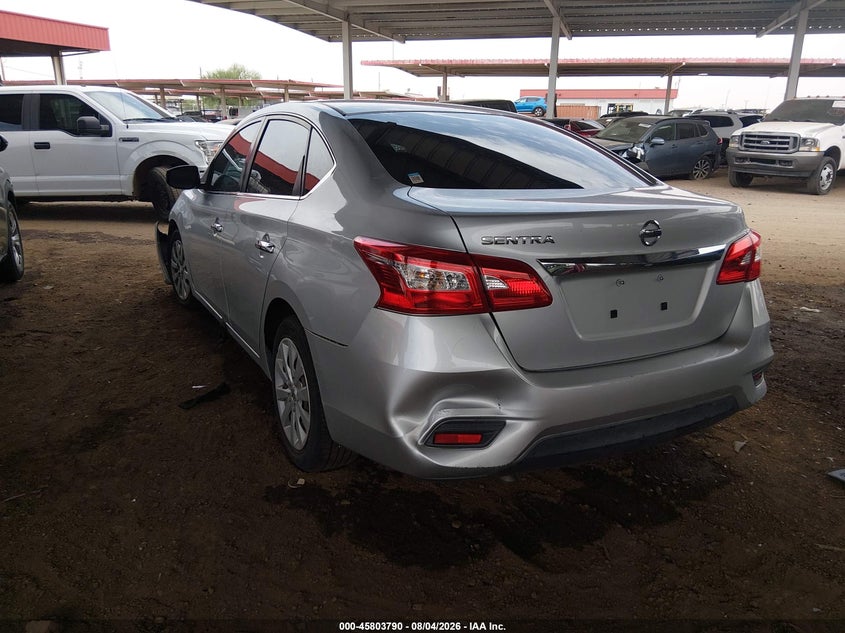 Vin: 3n1ab7ap0gy249002, lot: 46302636, nissan sentra fe+ s/s/sl/sr/sv 20163