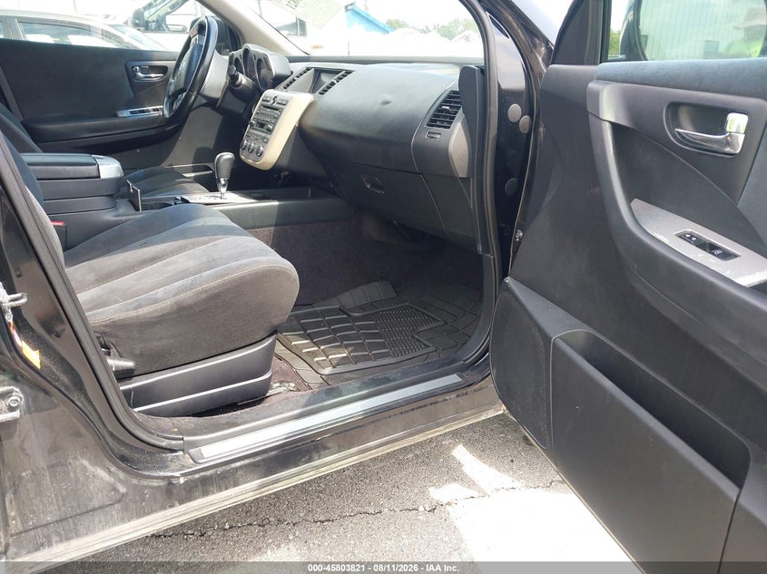 2007 NISSAN MURANO SPORT UTILITY VEHICLE 3.5L V-6 DOHC, VVT, 240HP