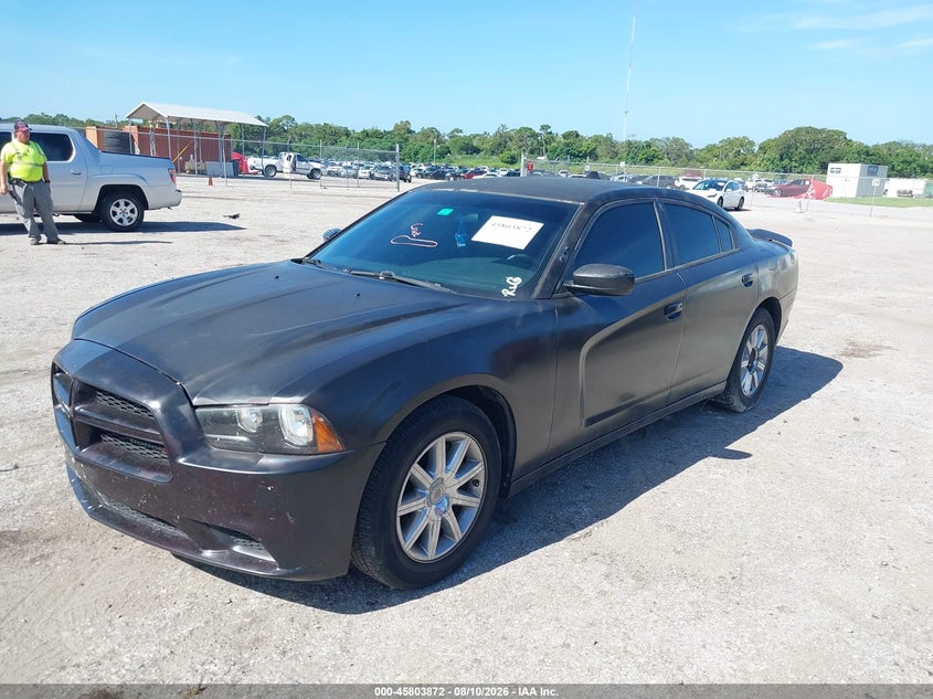 2013 DODGE CHARGER auction photo 2