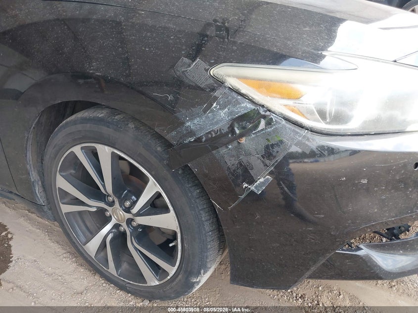 2018 NISSAN MAXIMA SEDAN 3.5L V-6 DOHC, VVT, 300HP