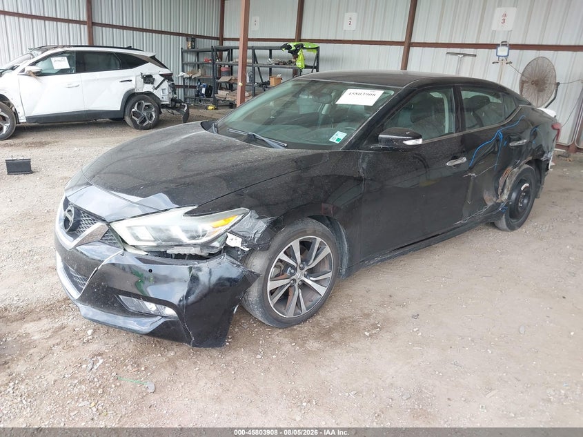Vin: 1n4aa6ap7jc384025, lot: 46302754, nissan maxima 3.5 sv 20182