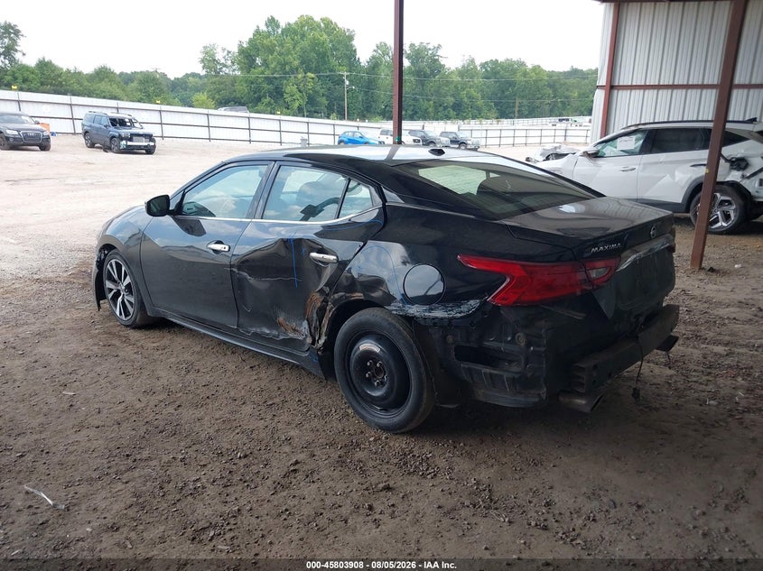 Vin: 1n4aa6ap7jc384025, lot: 46302754, nissan maxima 3.5 sv 20183