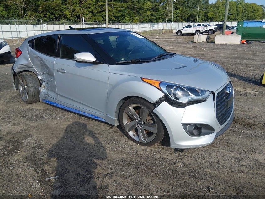 2013 HYUNDAI VELOSTER TURBO W/BLUE