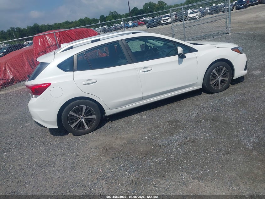 Vin: 4s3gtad62l3710546, lot: 46302785, subaru impreza premium 5-door 20204