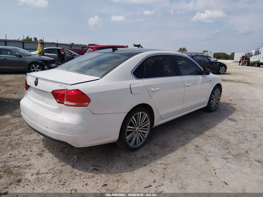 Vin: 1vwbs7a31fc033131, lot: 46302798, volkswagen passat 1.8t sport 20154