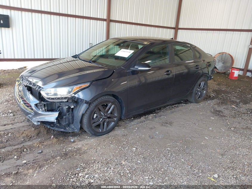 Vin: 3kpf34ad9le234742, lot: 46302804, kia forte gt-line 20202