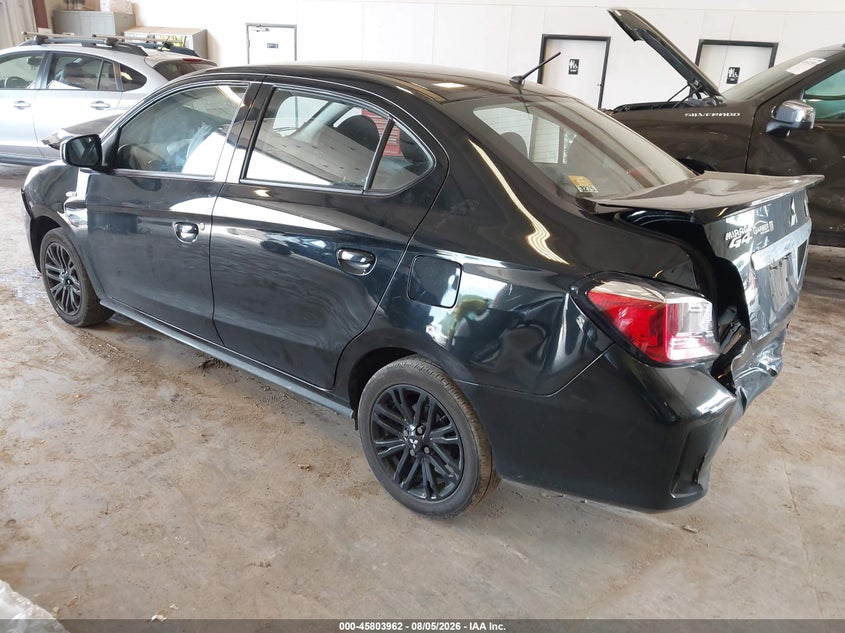 Vin: ml32fufj7nhf04980, lot: 46302808, mitsubishi mirage g4 black edition/es/le 20223