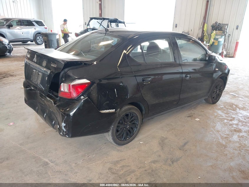 Vin: ml32fufj7nhf04980, lot: 46302808, mitsubishi mirage g4 black edition/es/le 20224