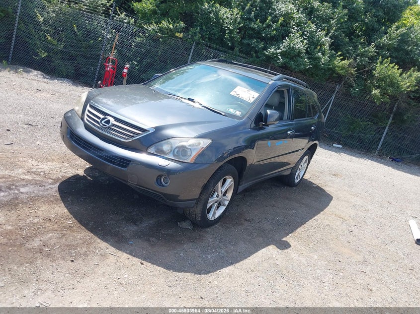 2008 LEXUS RX 400H auction photo 2