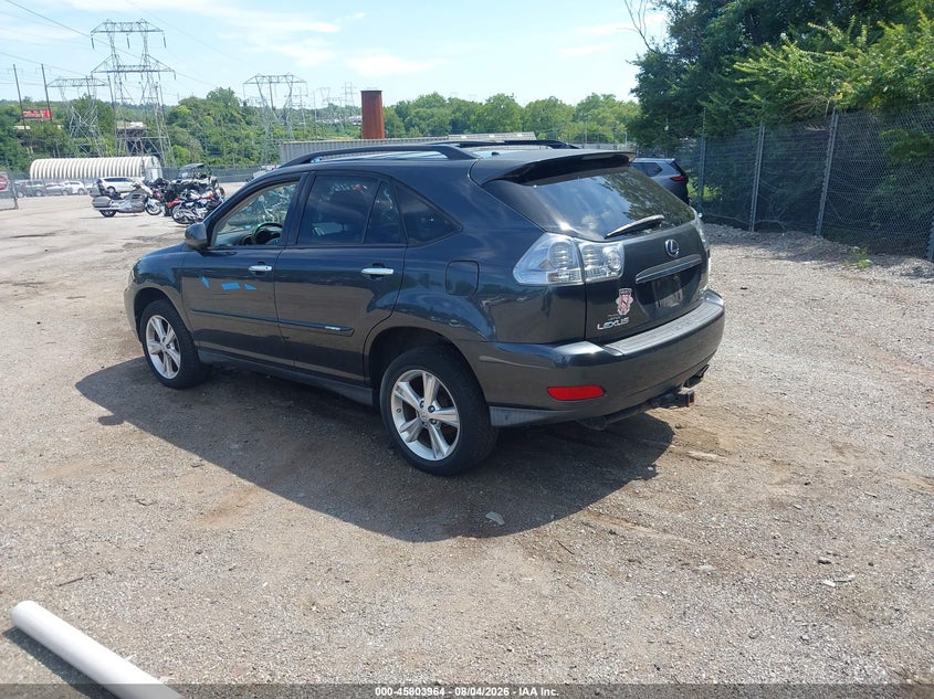 2008 LEXUS RX 400H auction photo 3