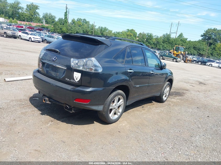 2008 LEXUS RX 400H auction photo 4