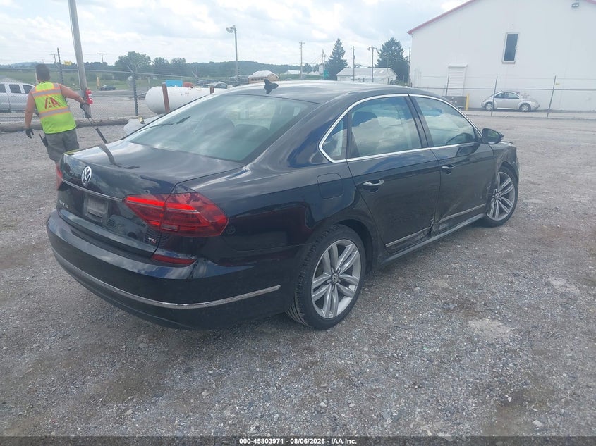 Vin: 1vwct7a33hc074302, lot: 46302817, volkswagen passat 1.8t sel premium 20174