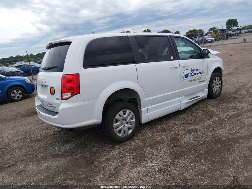 Vin: 2c7wdgbg2jr362844, lot: 46302818, dodge grand caravan se 20184