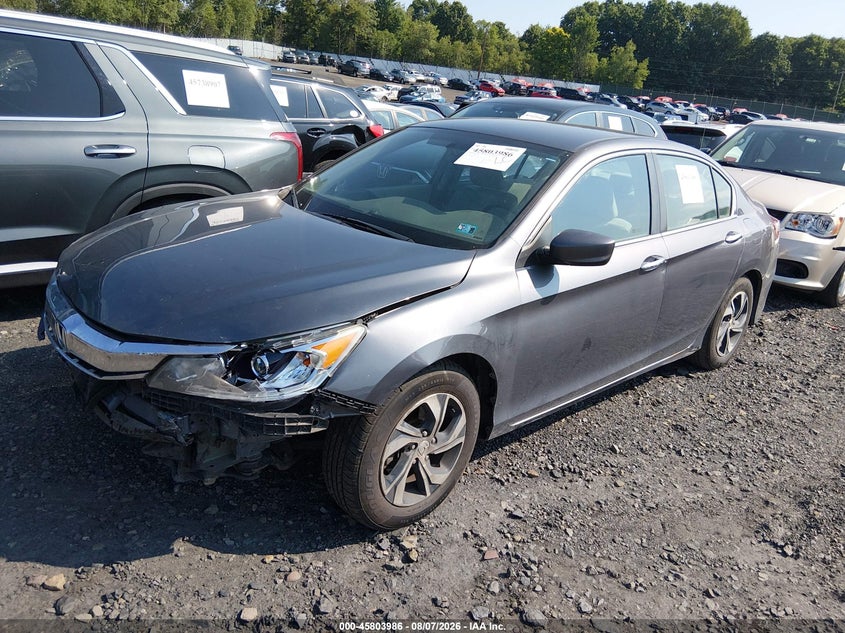 Vin: 1hgcr2f35ha283714, lot: 46302832, honda accord lx 20172