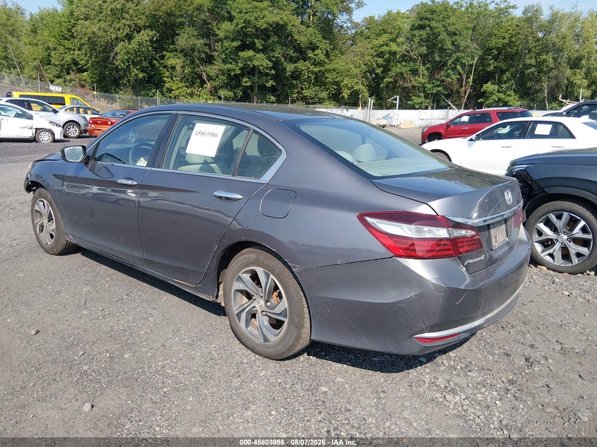Vin: 1hgcr2f35ha283714, lot: 46302832, honda accord lx 20173