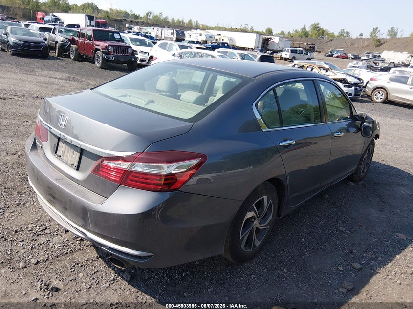 Vin: 1hgcr2f35ha283714, lot: 46302832, honda accord lx 20174