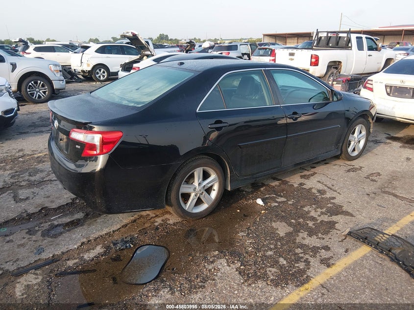 Vin: 4t1bf1fk6du214491, lot: 46302841, toyota camry se 20134