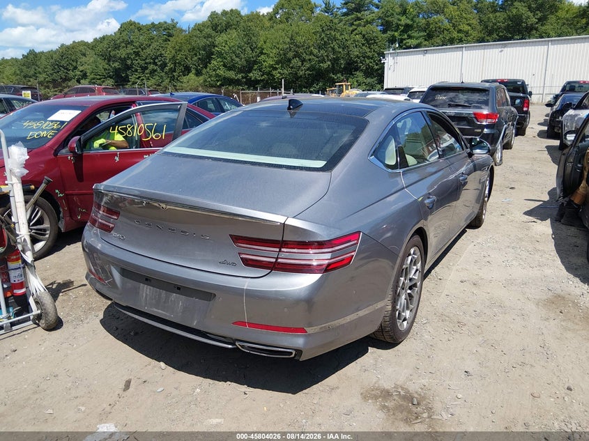 GENESIS G80 2021 VIN KMTGB4SC1MU045827