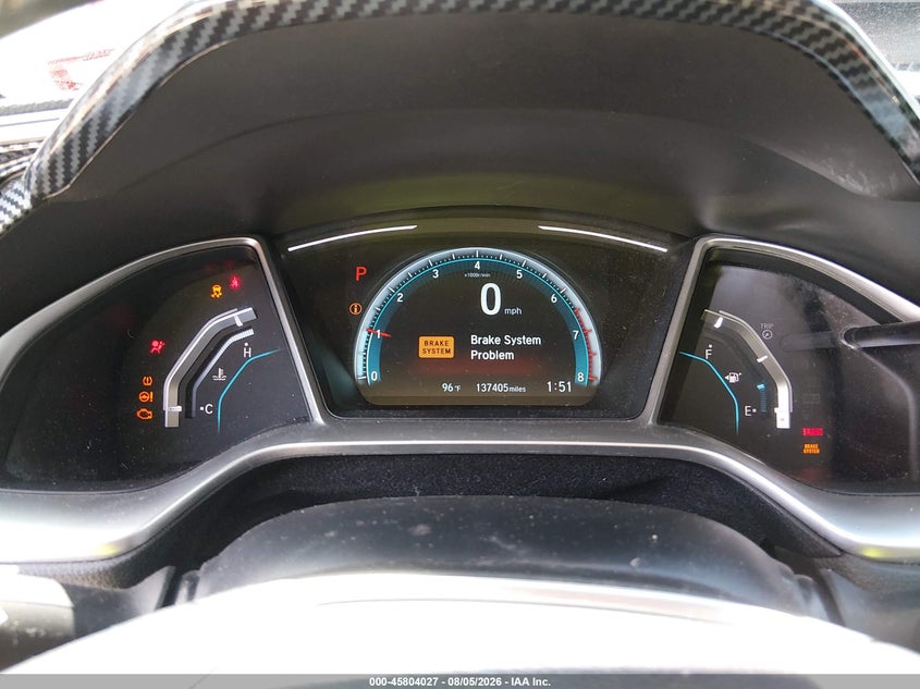 2017 HONDA CIVIC SEDAN 1.5L I-4 DI, DOHC, VVT, TURBO, 174HP