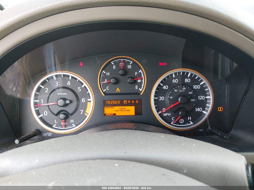 2013 NISSAN ARMADA auction photo 7