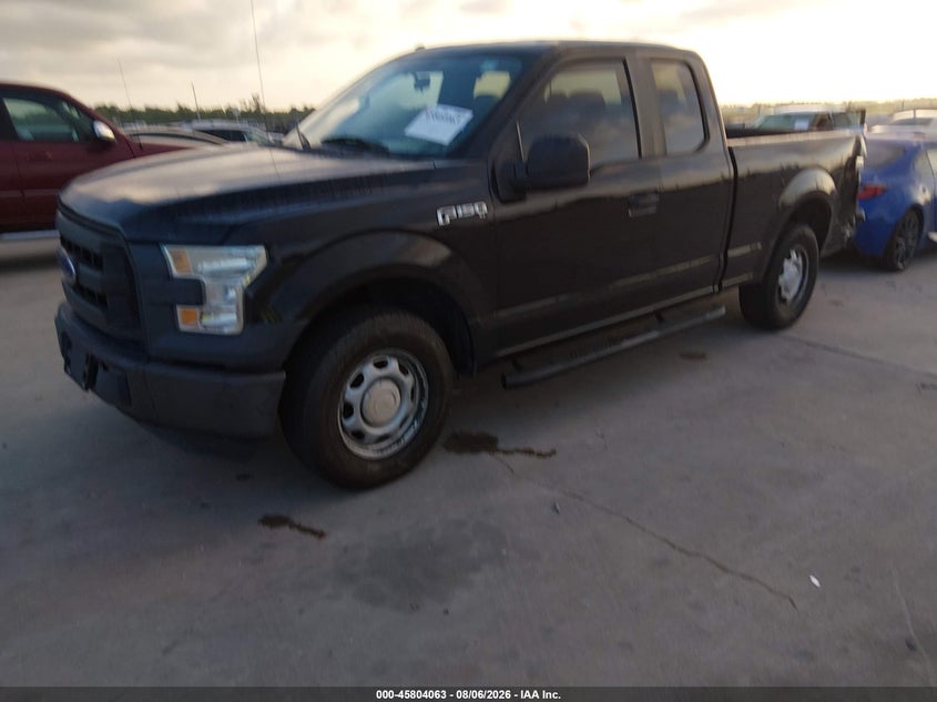 Vin: 1ftex1c87ffa61490, lot: 46302909, ford f-150 xl 20152
