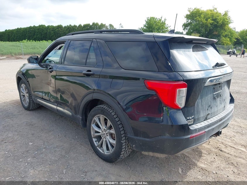 Vin: 1fmsk8dh0lga75788, lot: 46302919, ford explorer xlt 20203