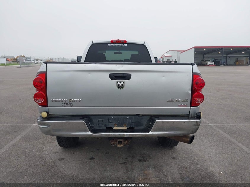 DODGE RAM 2500 2007 VIN 1D7KS28C37J527053