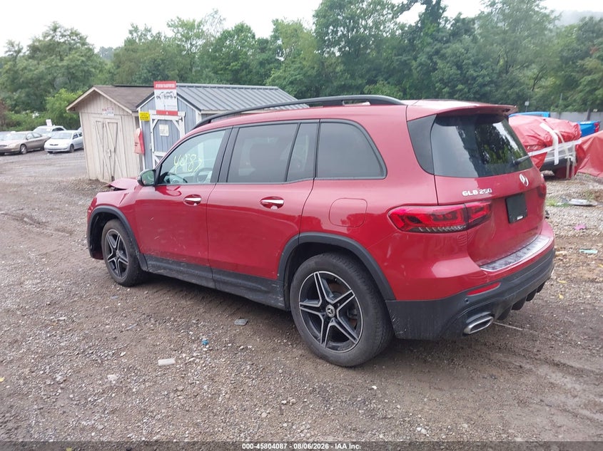 Vin: w1n4m4hb1nw260312, lot: 46302933, mercedes-benz glb 250 4matic 20223