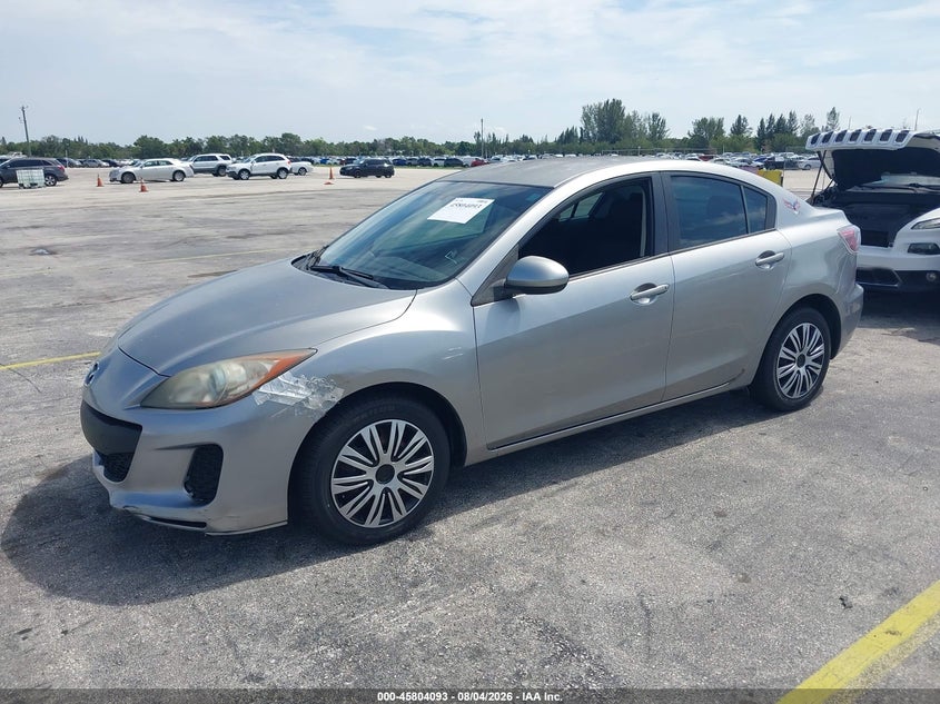Vin: jm1bl1u76d1747812, lot: 46302939, mazda mazda3 i sport 20132