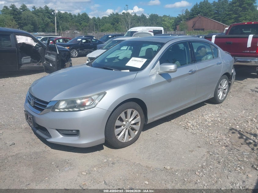 Vin: 1hgcr3f89ea037729, lot: 46302949, honda accord ex-l v-6 20142