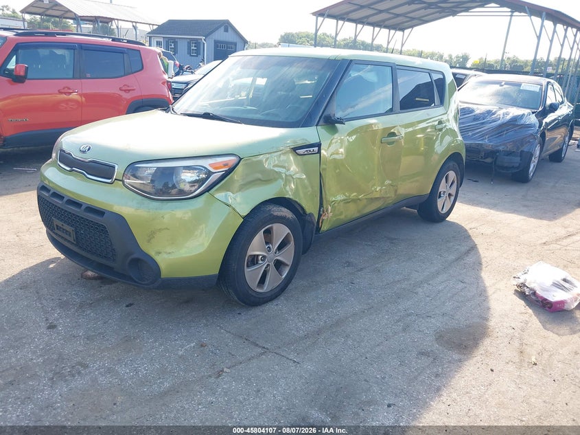 Vin: kndjn2a26g7840934, lot: 46302953, kia soul 20162
