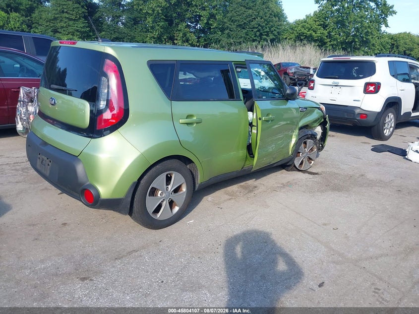 Vin: kndjn2a26g7840934, lot: 46302953, kia soul 20164