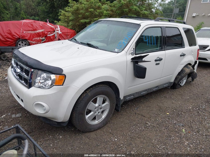 Vin: 1fmcu9dg2ckb28340, lot: 46302957, ford escape xlt 20122