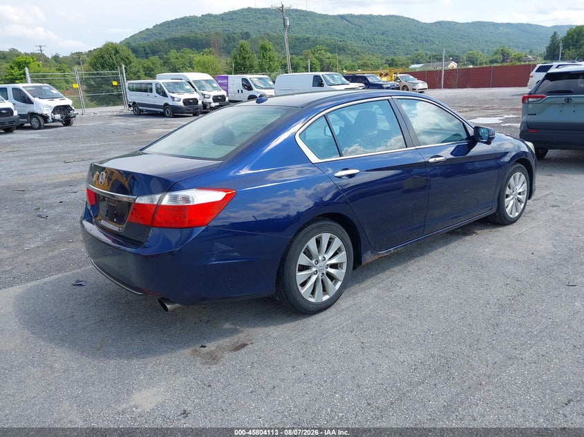 Vin: 1hgcr2f81ea138550, lot: 46302959, honda accord ex-l 20144