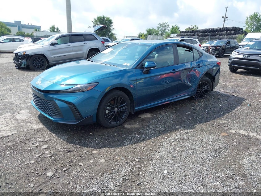 Vin: 4t1dbadk8su025295, lot: 46302960, toyota camry se 20252